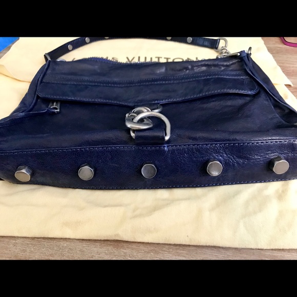 Rebecca Minkoff M.A.C crossbody. Distressed Blue. - Picture 3 of 8